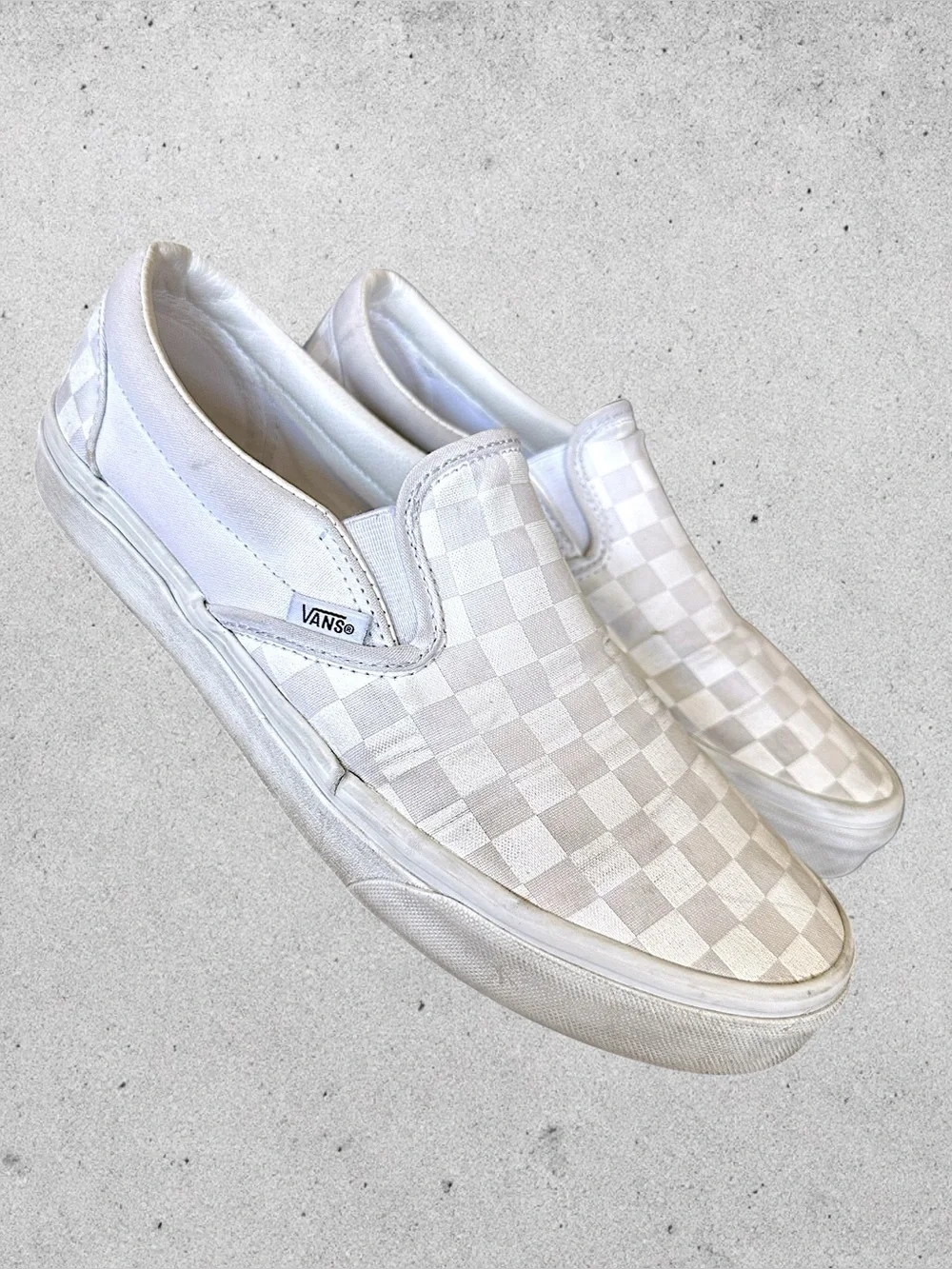 Vans Checkerboard Slip On Sneakers